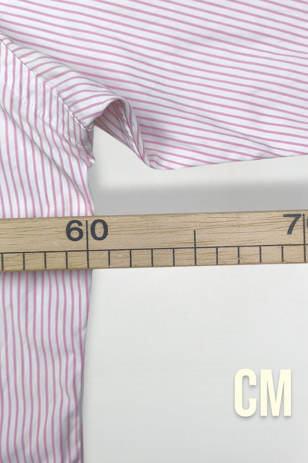 Vintage Polo Ralph Lauren Striped Shirt Pink White | Slim Fit
