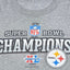 Vintage NFL Pittsburgh Steelers Super Bowl Champions T-Shirt Grey | Y2K Tee