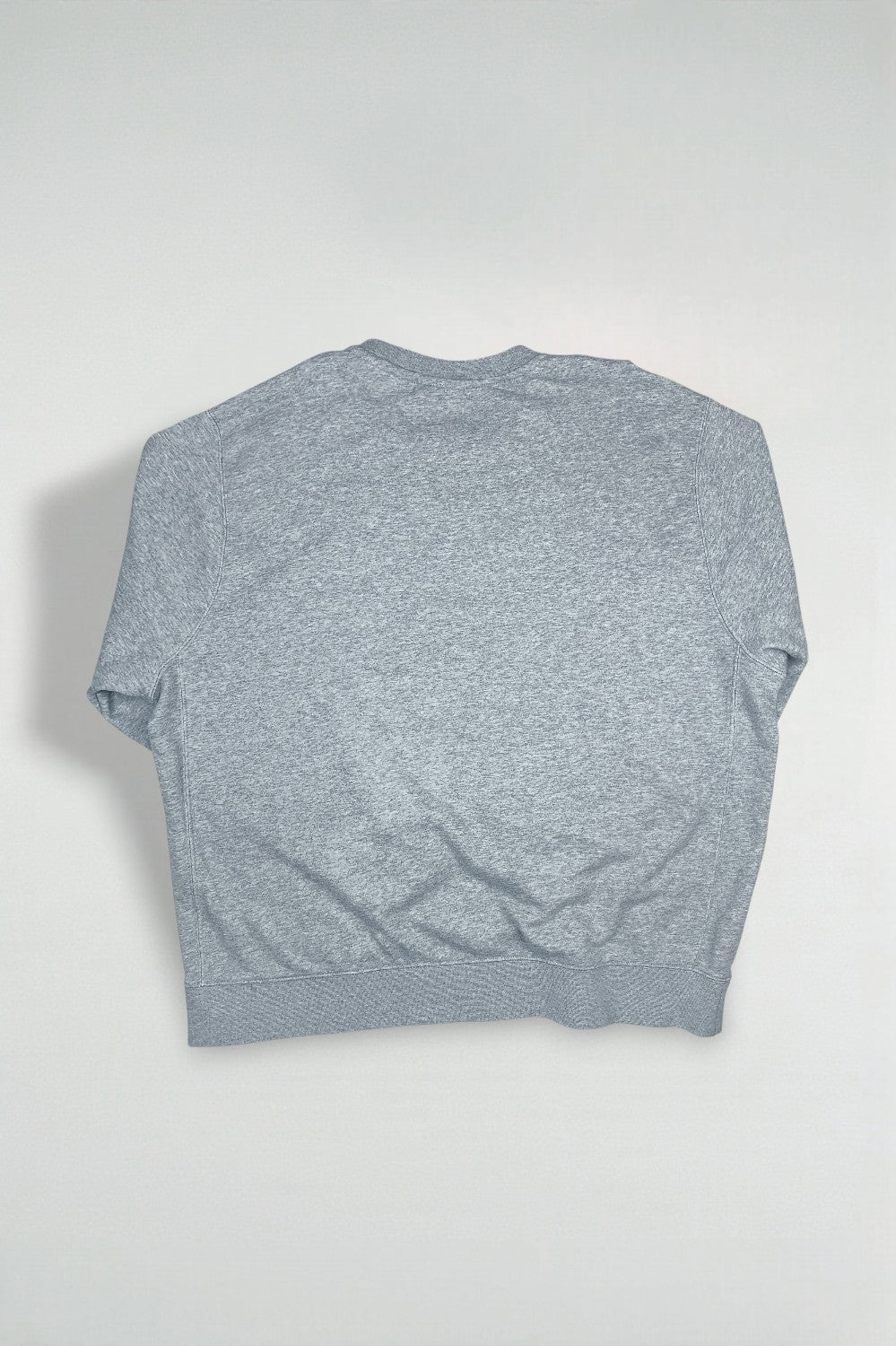 Vintage Nike Mini Swoosh Grey Crewneck Sweatshirt XL | Y2K Sportswear
