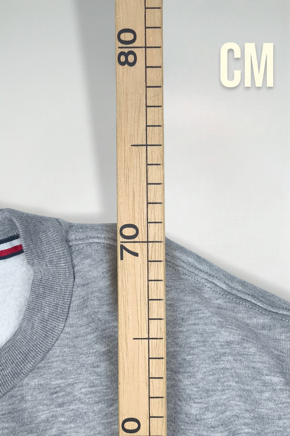 Vintage Tommy Hilfiger Flag Logo Sweatshirt Grey XL Fleece Crewneck