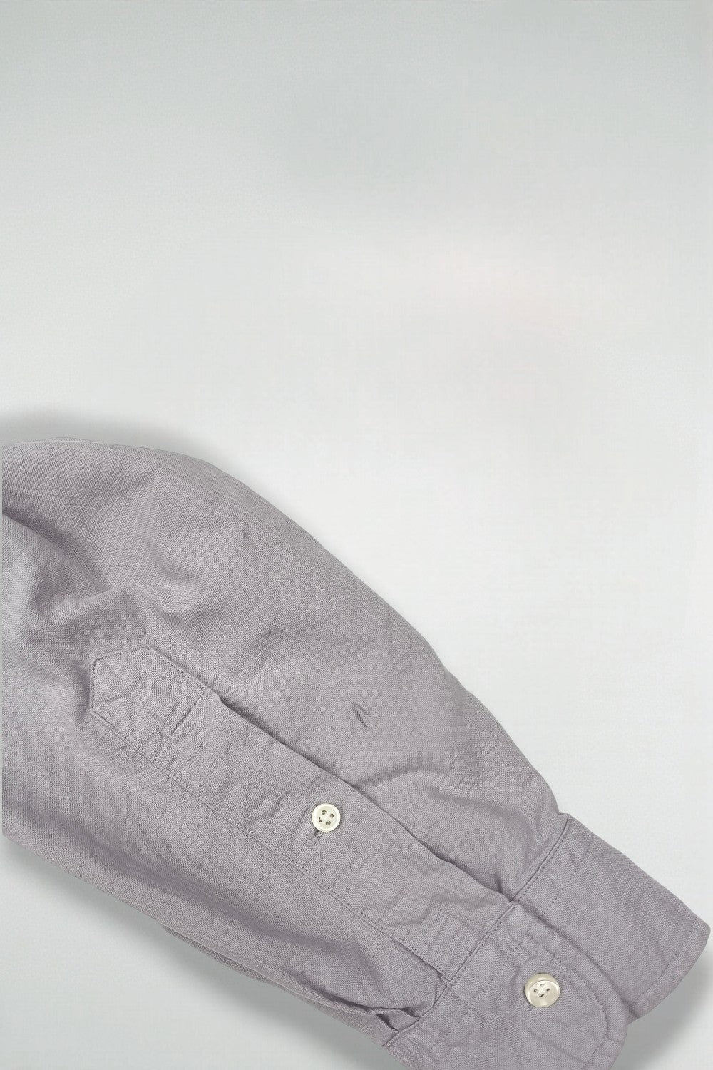 Vintage Polo Ralph Lauren Oxford Shirt Light Grey Blue Button Down | Classic