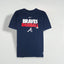 Nike Atlanta Braves Baseball T-Shirt Navy Blue XXL Vintage MLB