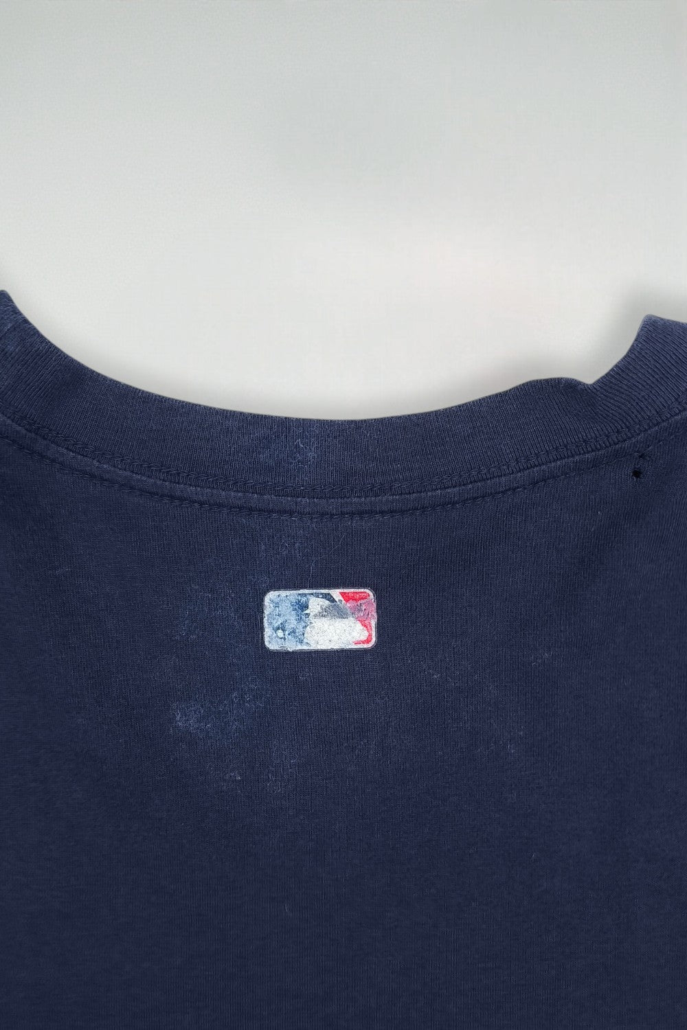 Nike Atlanta Braves Baseball T-Shirt Navy Blue XXL Vintage MLB