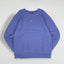 Vintage A.P.C. Mini Logo Sweatshirt Purple Cotton Crewneck | Minimalist L