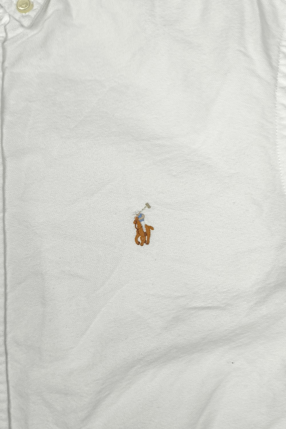 Vintage Polo Ralph Lauren White Oxford Button Down Shirt L