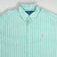 Vintage Polo Ralph Lauren Striped Shirt Green | Classic Fit Button Down