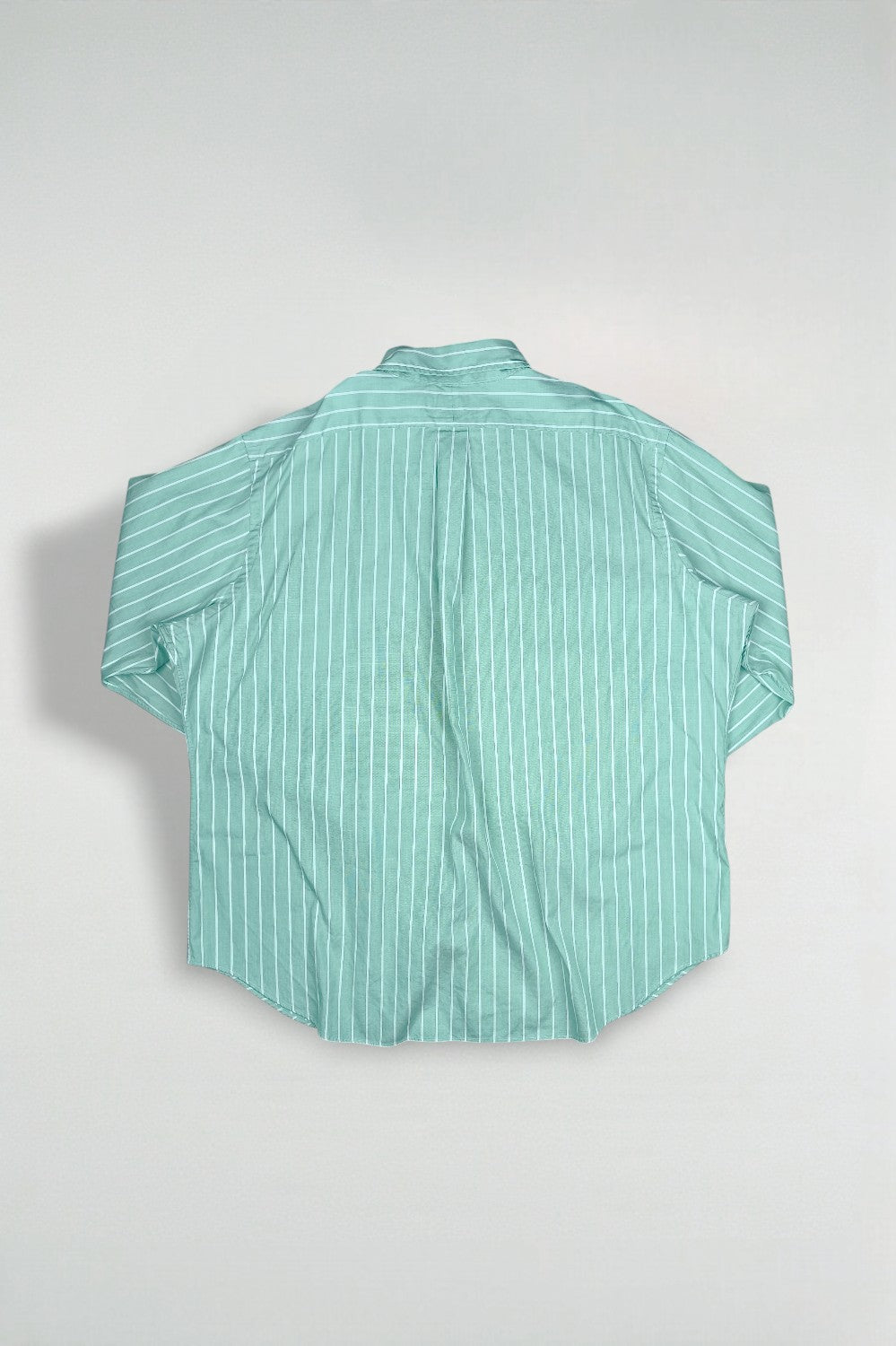 Vintage Polo Ralph Lauren Striped Shirt Green | Classic Fit Button Down