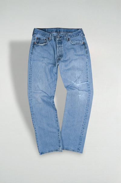 Rare Vintage Levi’s 501 Jeans Light Blue Denim Straight Leg | Classic Workwear