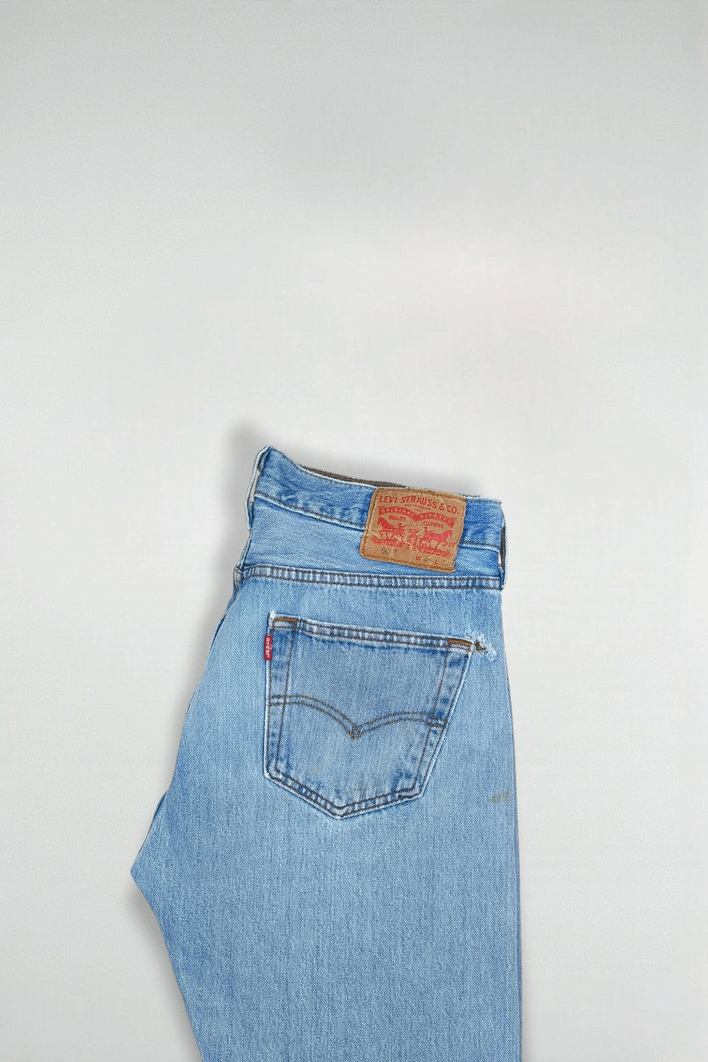 Rare Vintage Levi’s 501 Jeans Light Blue Denim Straight Leg | Classic Workwear