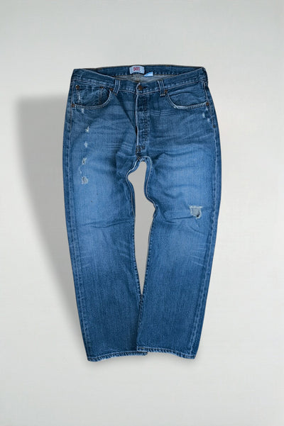 Rare Vintage Levi’s 501 Jeans Blue Straight Leg | Classic Denim