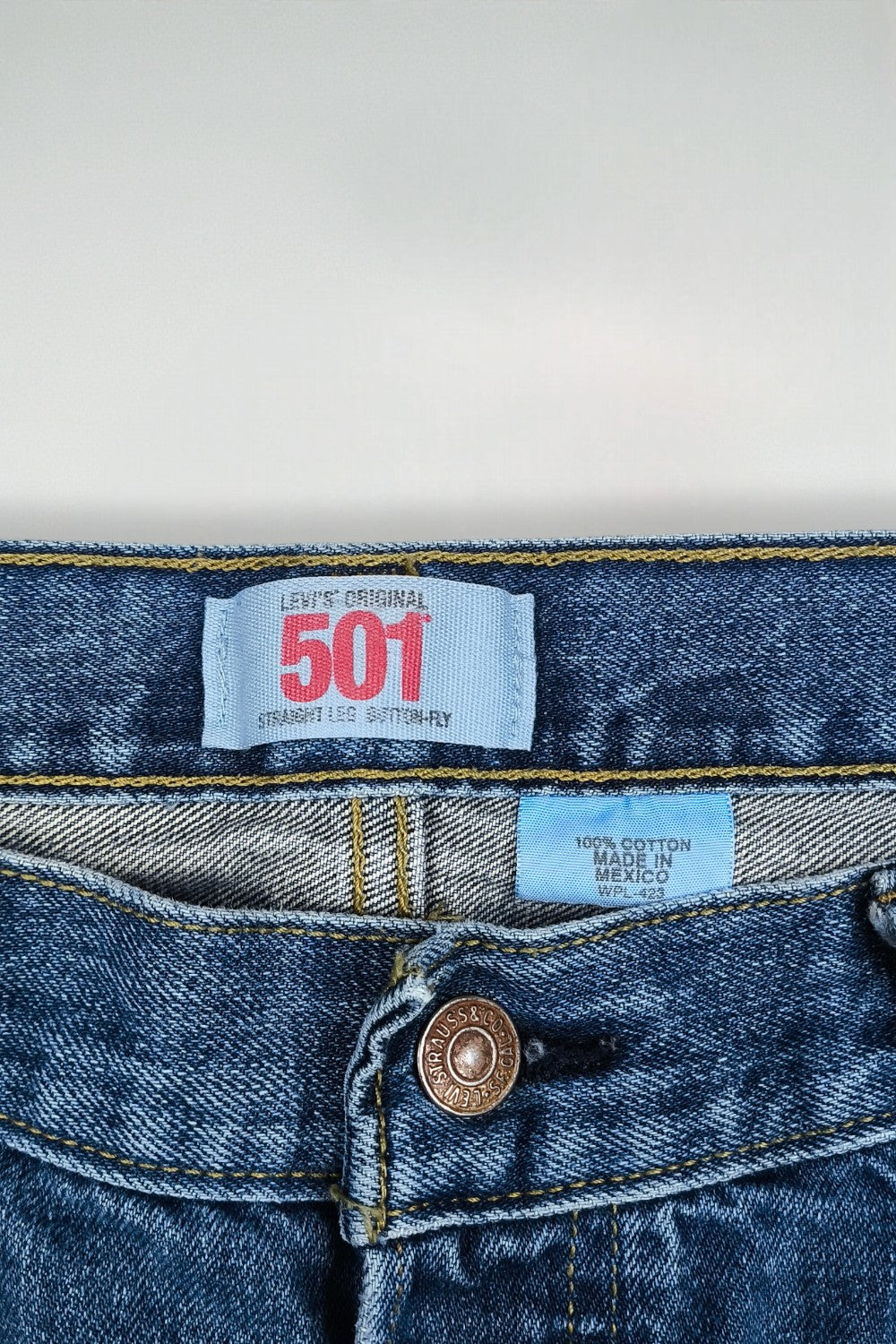 Rare Vintage Levi’s 501 Jeans Blue Straight Leg | Classic Denim