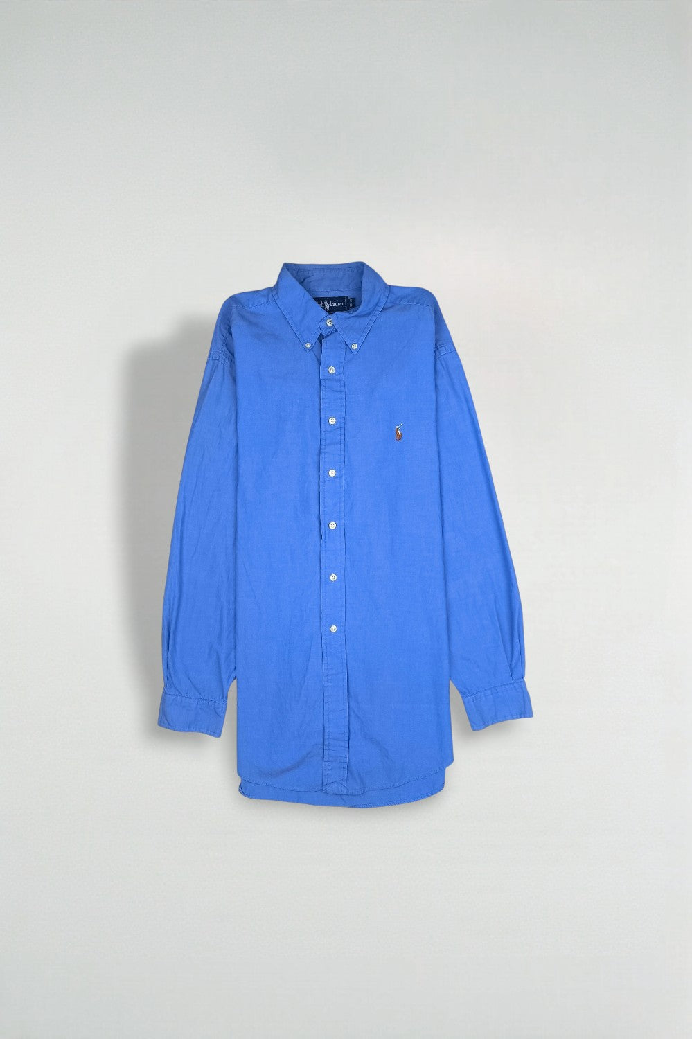 Vintage Polo Ralph Lauren Button Down Shirt Blue | Classic Oxford