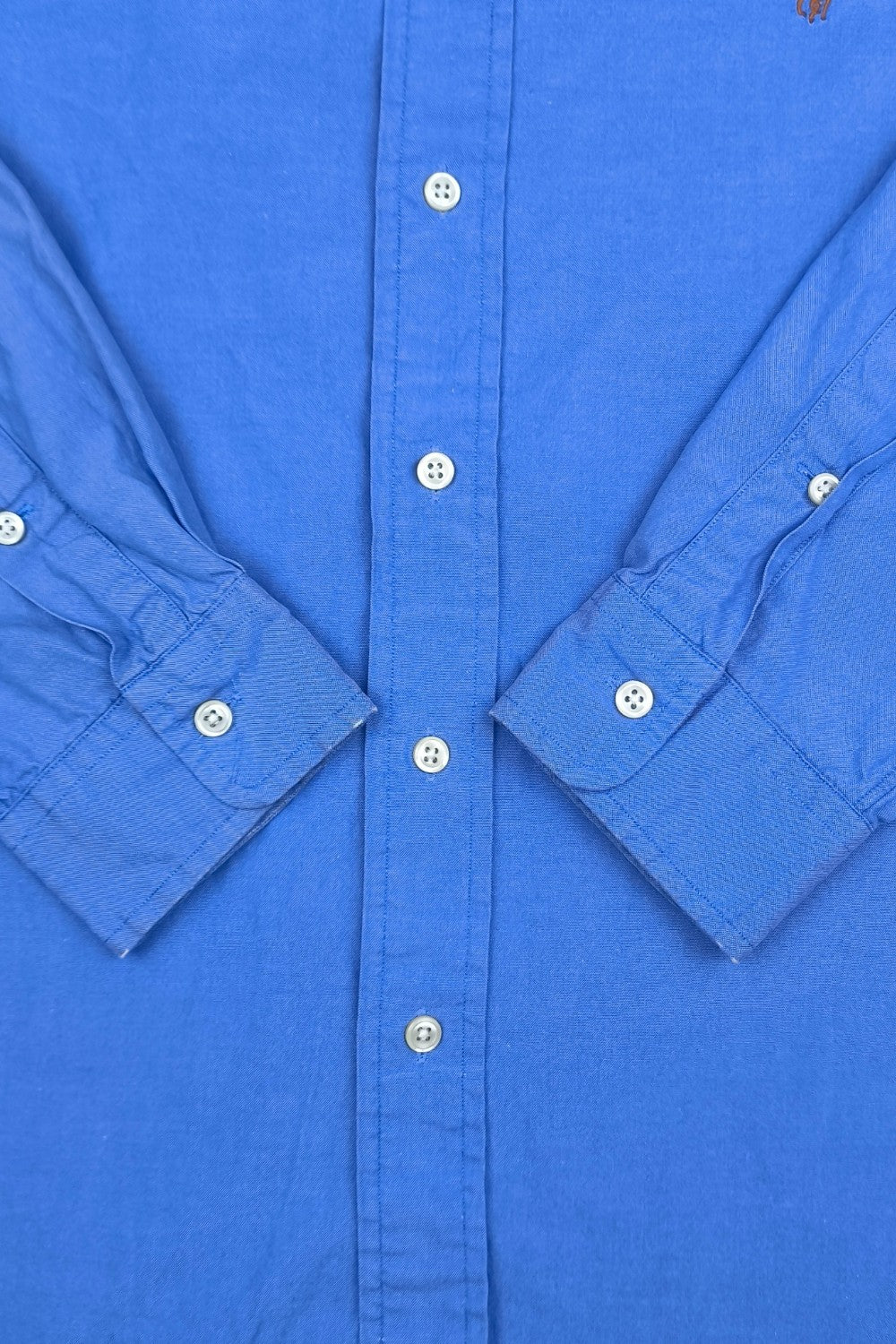 Vintage Polo Ralph Lauren Button Down Shirt Blue | Classic Oxford