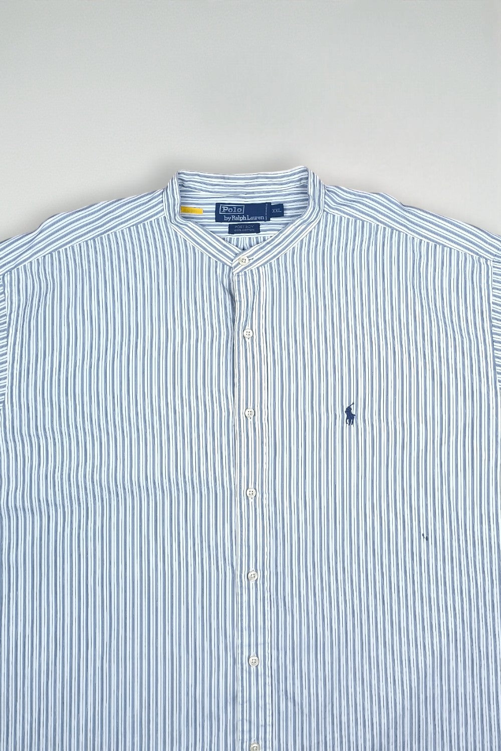 Polo Ralph Lauren Striped Shirt Blue White XXL | Casual Cotton
