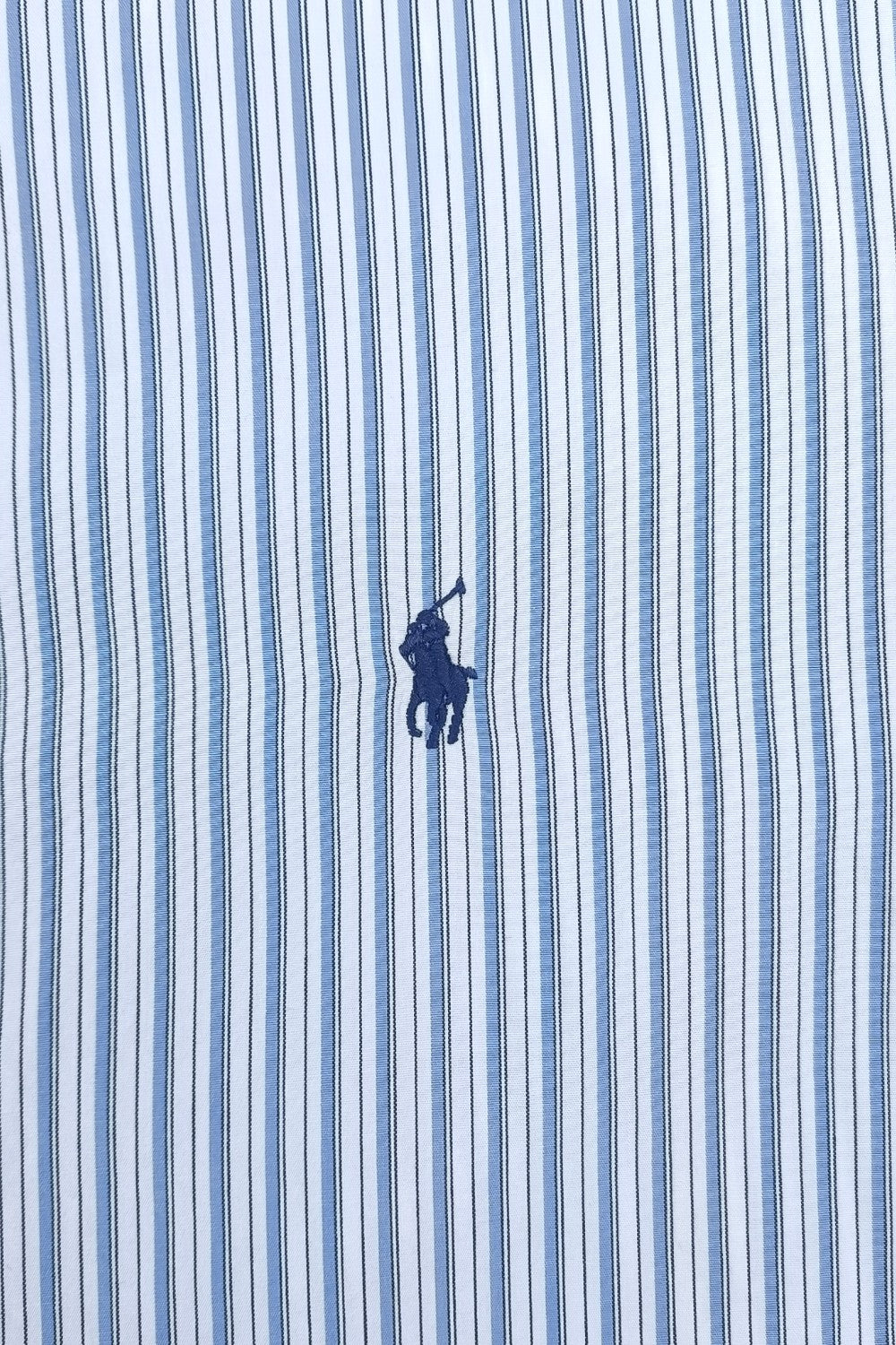 Polo Ralph Lauren Striped Shirt Blue White XXL | Casual Cotton