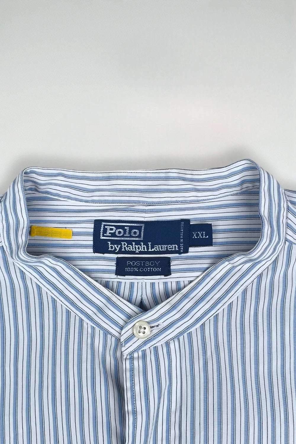 Polo Ralph Lauren Striped Shirt Blue White XXL | Casual Cotton