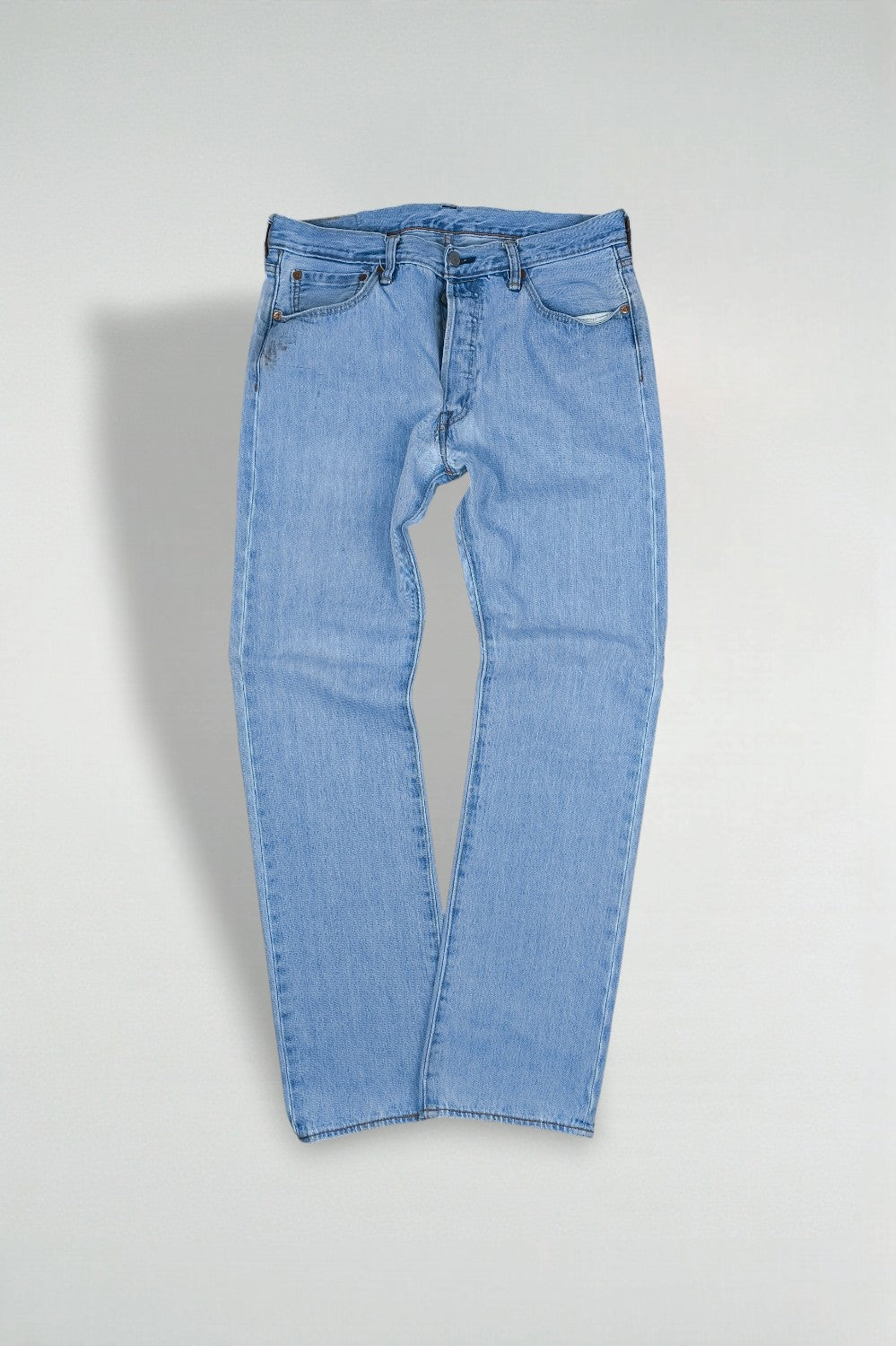 Rare Vintage Levi’s 501 XX Jeans Light Blue | Leather Patch Denim