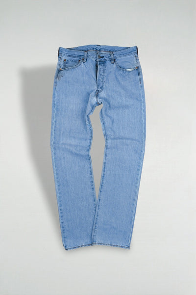 Rare Vintage Levi’s 501 XX Jeans Light Blue | Leather Patch Denim