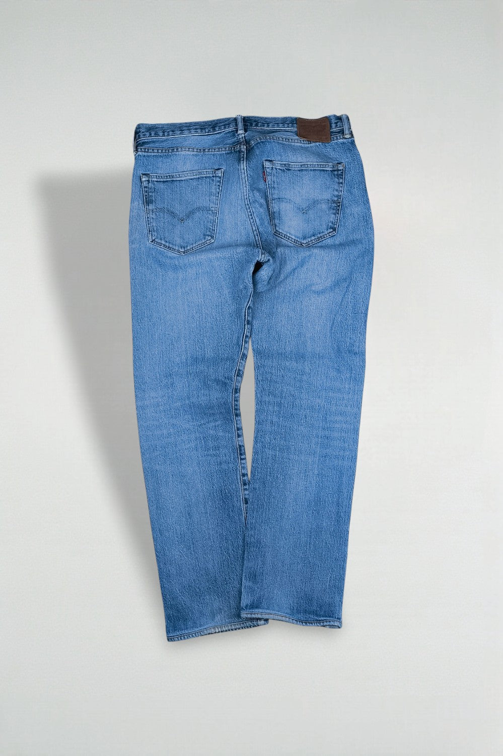Vintage Levi’s 501 XX Jeans Light Blue Rare Leather Patch USA