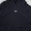Vintage Adidas 3 Stripe Hoodie Navy Yellow Cotton Sweatshirt