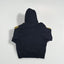 Vintage Adidas 3 Stripe Hoodie Navy Yellow Cotton Sweatshirt