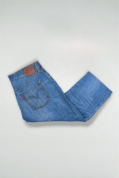 Vintage Levi’s 501 XX Jeans Distressed Blue Rare Leather Patch W28