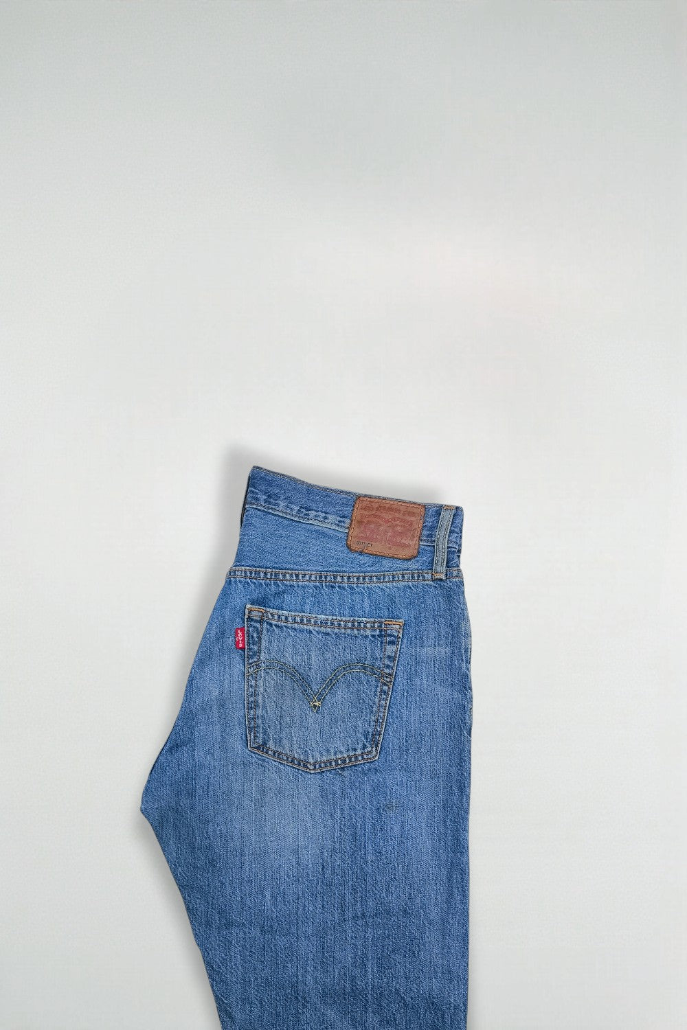 Vintage Levi’s 501 XX Jeans Distressed Blue Rare Leather Patch W28