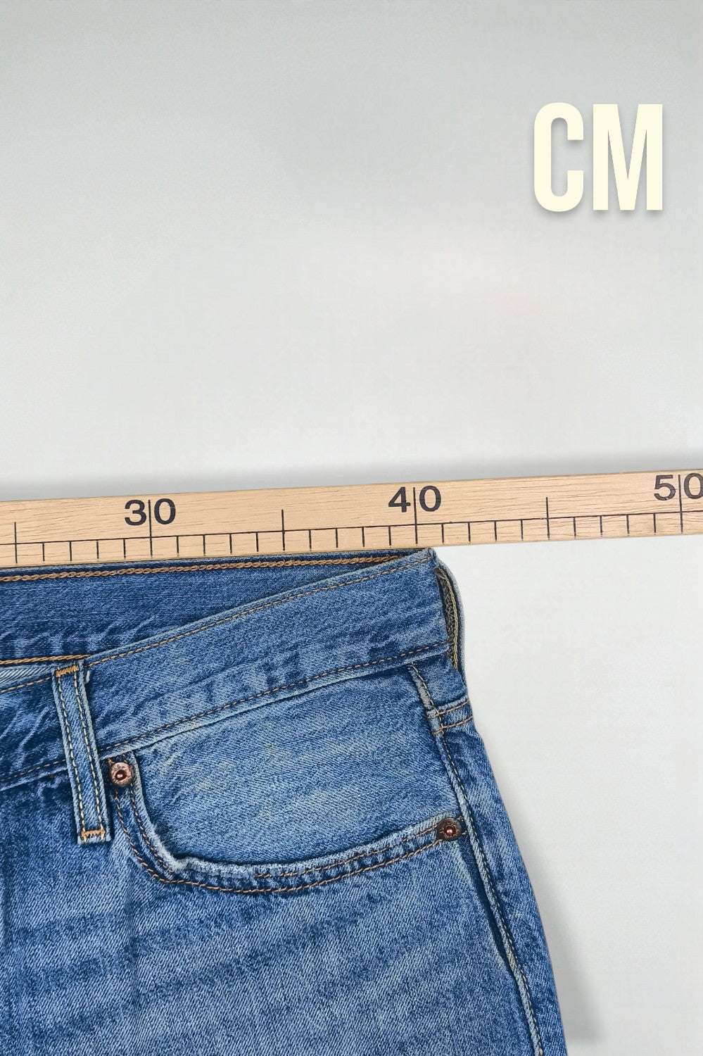 Vintage Levi’s 501 XX Jeans Distressed Blue Rare Leather Patch W28