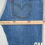 Vintage Levi’s 501 XX Jeans Distressed Blue Rare Leather Patch W28