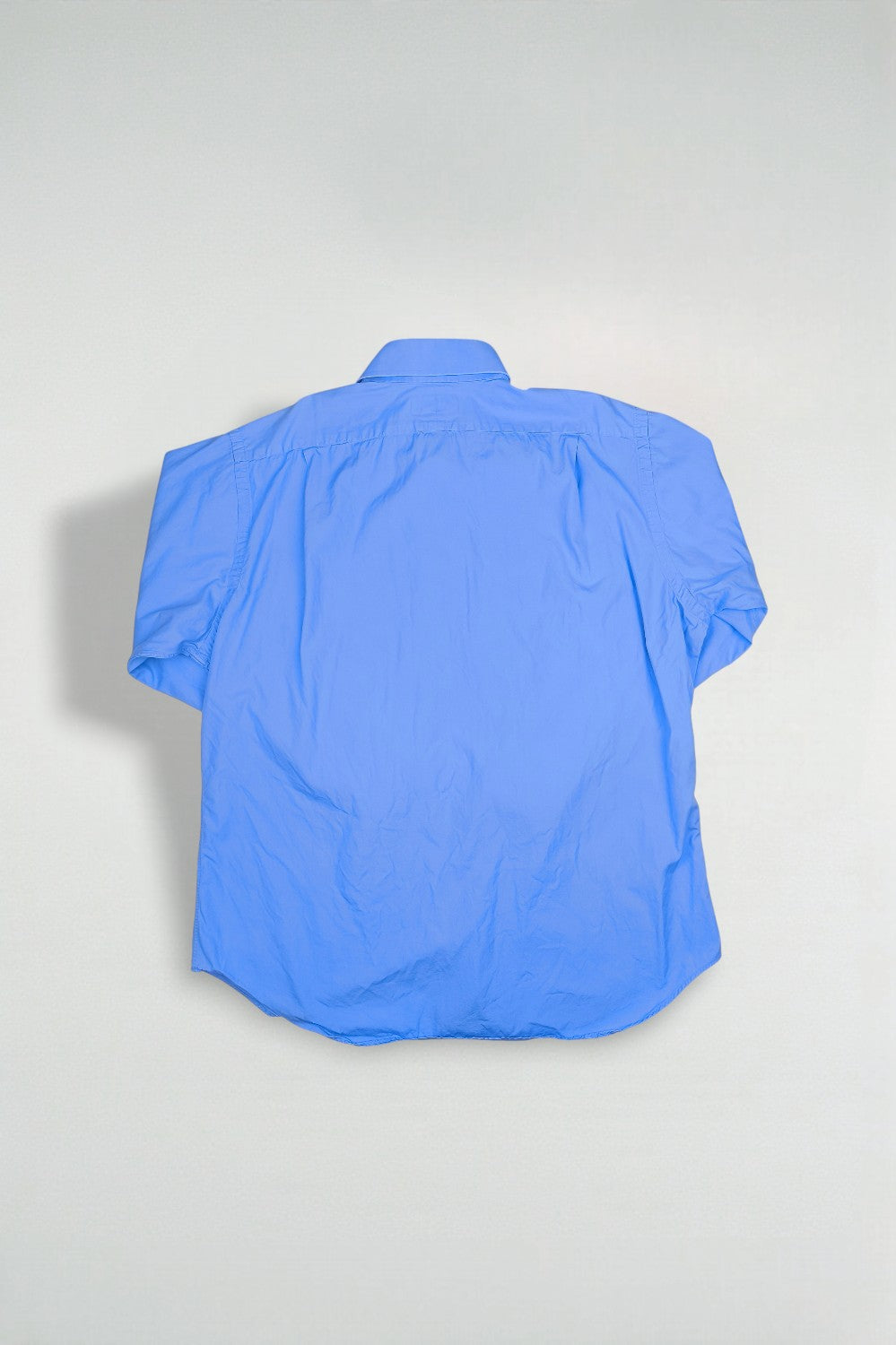 Vintage Polo Ralph Lauren Oxford Shirt Blue Classic Fit | 90s Mens