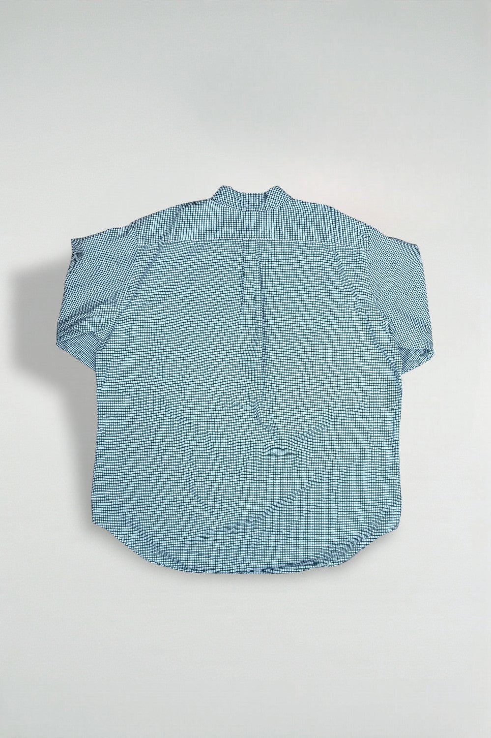 Vintage Polo Ralph Lauren Check Shirt Green Blue XXL Cotton Button Down