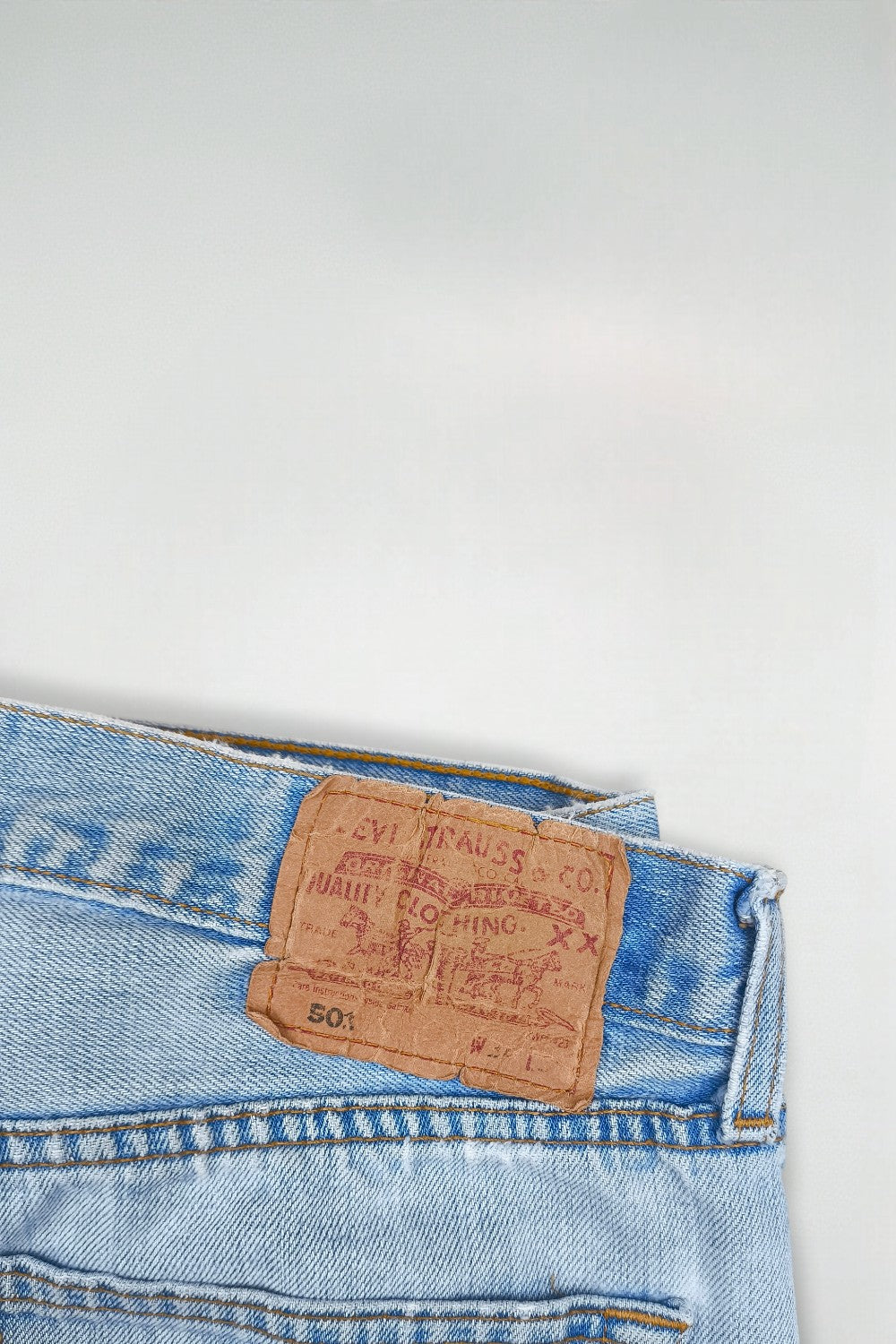Vintage Levi's 501 XX Jeans Light Wash