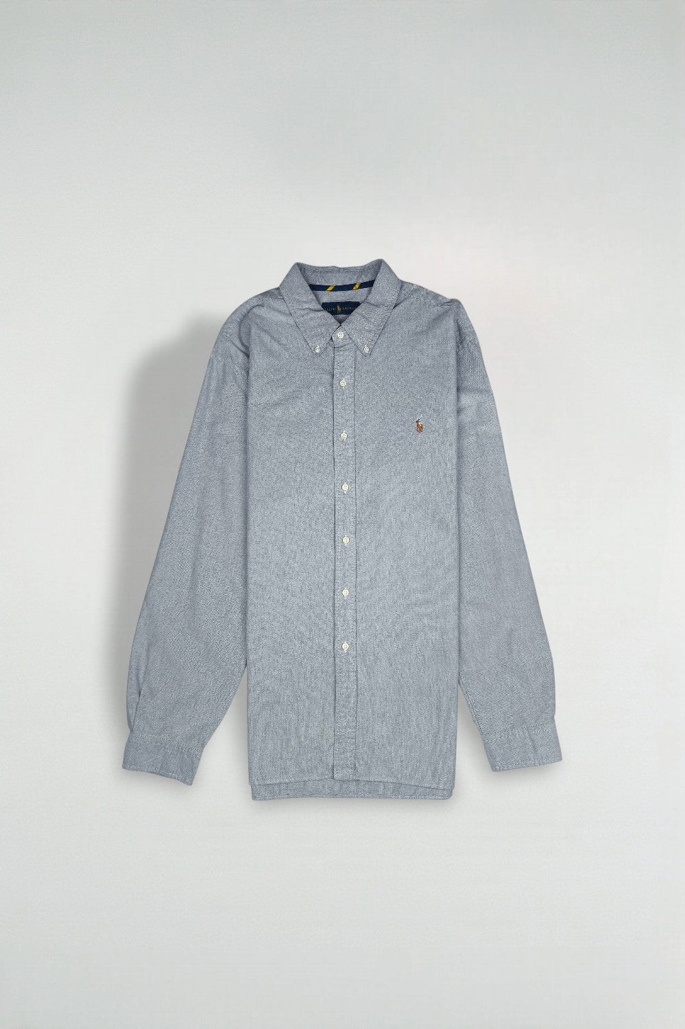 Vintage Polo Ralph Lauren Oxford Shirt Grey XXL | Classic Button Down