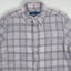 Vintage Polo Ralph Lauren Plaid Shirt Grey Cotton Classic Fit