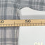 Vintage Polo Ralph Lauren Plaid Shirt Grey Cotton Classic Fit