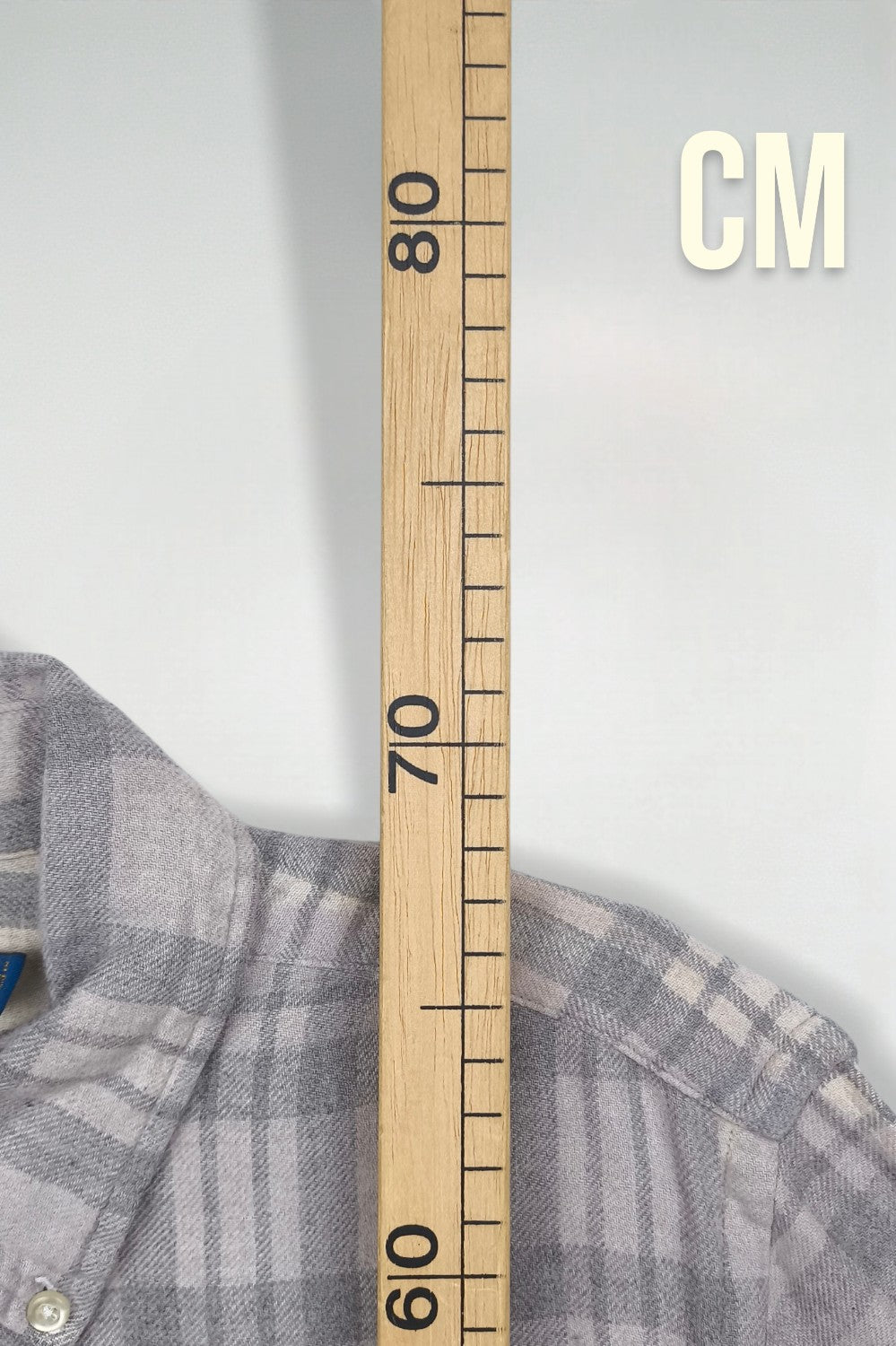 Vintage Polo Ralph Lauren Plaid Shirt Grey Cotton Classic Fit