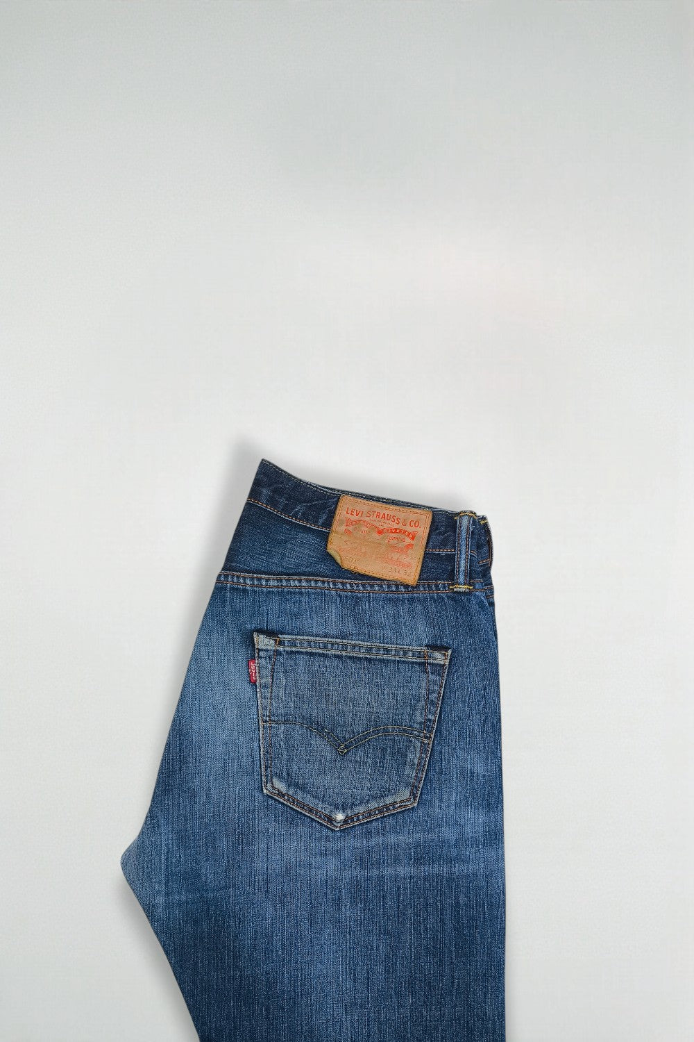 Vintage Levi’s 501 XX Jeans Blue Rare Leather Patch W33 L32