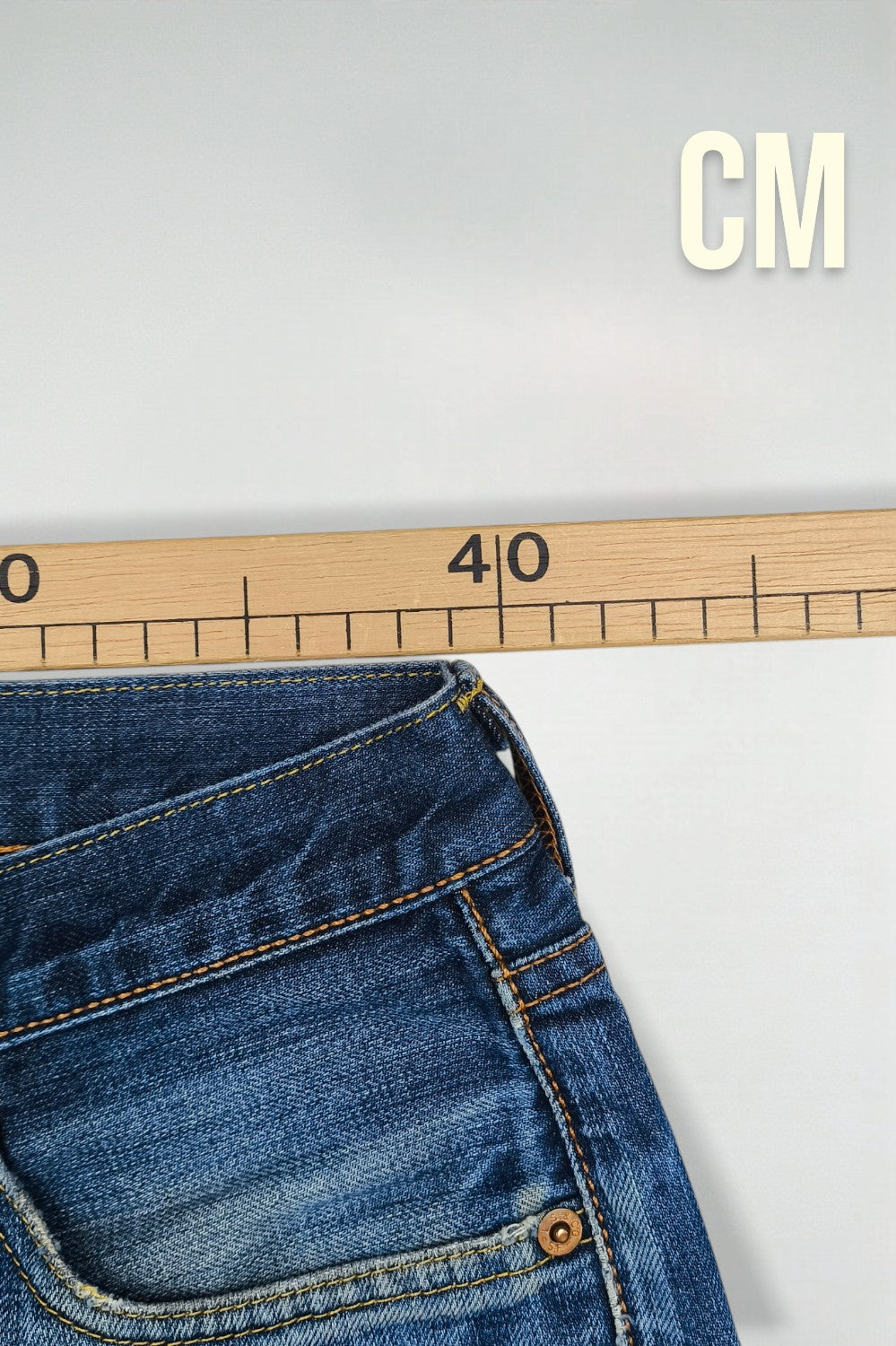 Vintage Levi’s 501 XX Jeans Blue Rare Leather Patch W33 L32
