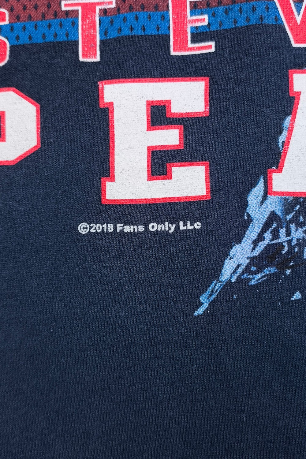 Vintage Steve Pearce MVP Baseball T-Shirt Navy Blue | 2018 MLB Tee
