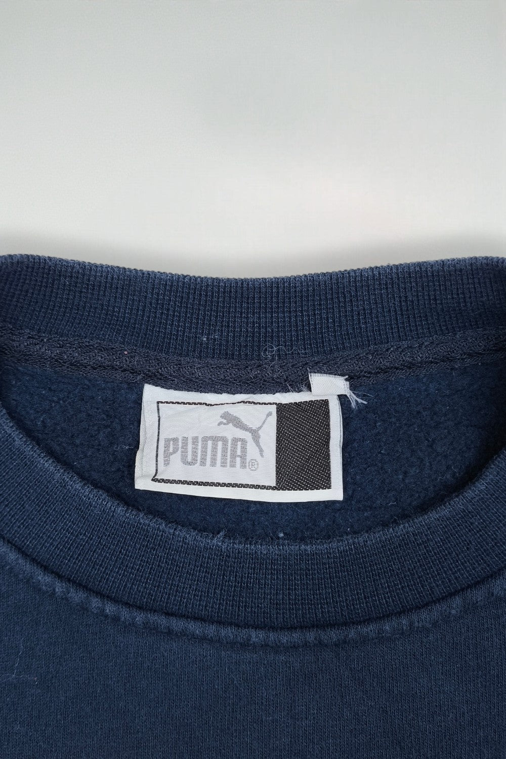 Vintage Puma Logo Sweatshirt Navy Blue | 90s Sportswear
