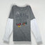 Vintage NHL Stadium Series Blackhawks Wild Long Sleeve T-Shirt Grey