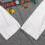 Vintage NHL Stadium Series Blackhawks Wild Long Sleeve T-Shirt Grey