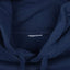 Vintage Nike Small Swoosh Hoodie Navy Blue | Y2K Sportswear