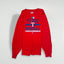 Vintage Majestic Texas Rangers MLB Long Sleeve T-Shirt Red XXL
