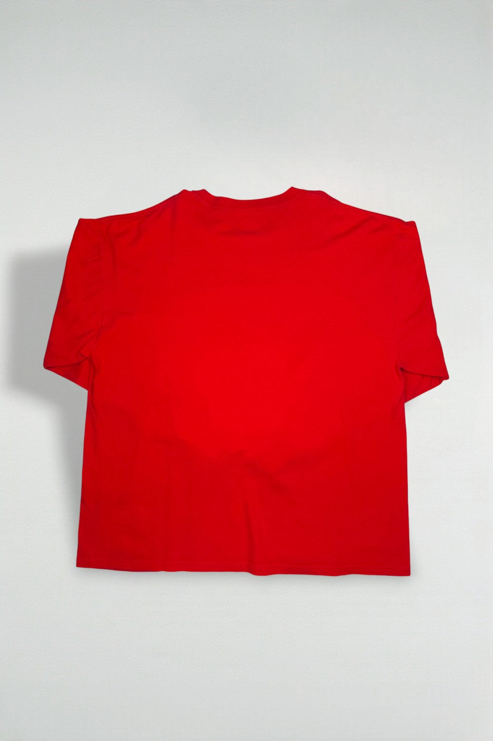 Vintage Majestic Texas Rangers MLB Long Sleeve T-Shirt Red XXL
