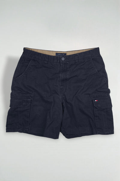 Vintage Tommy Hilfiger Cargo Shorts Navy Blue W36 Cotton