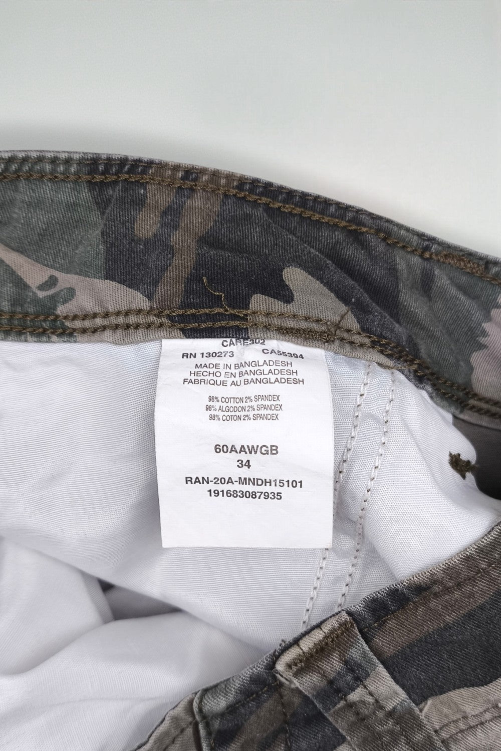 Vintage Wrangler Camouflage Cargo Shorts | Relaxed Fit