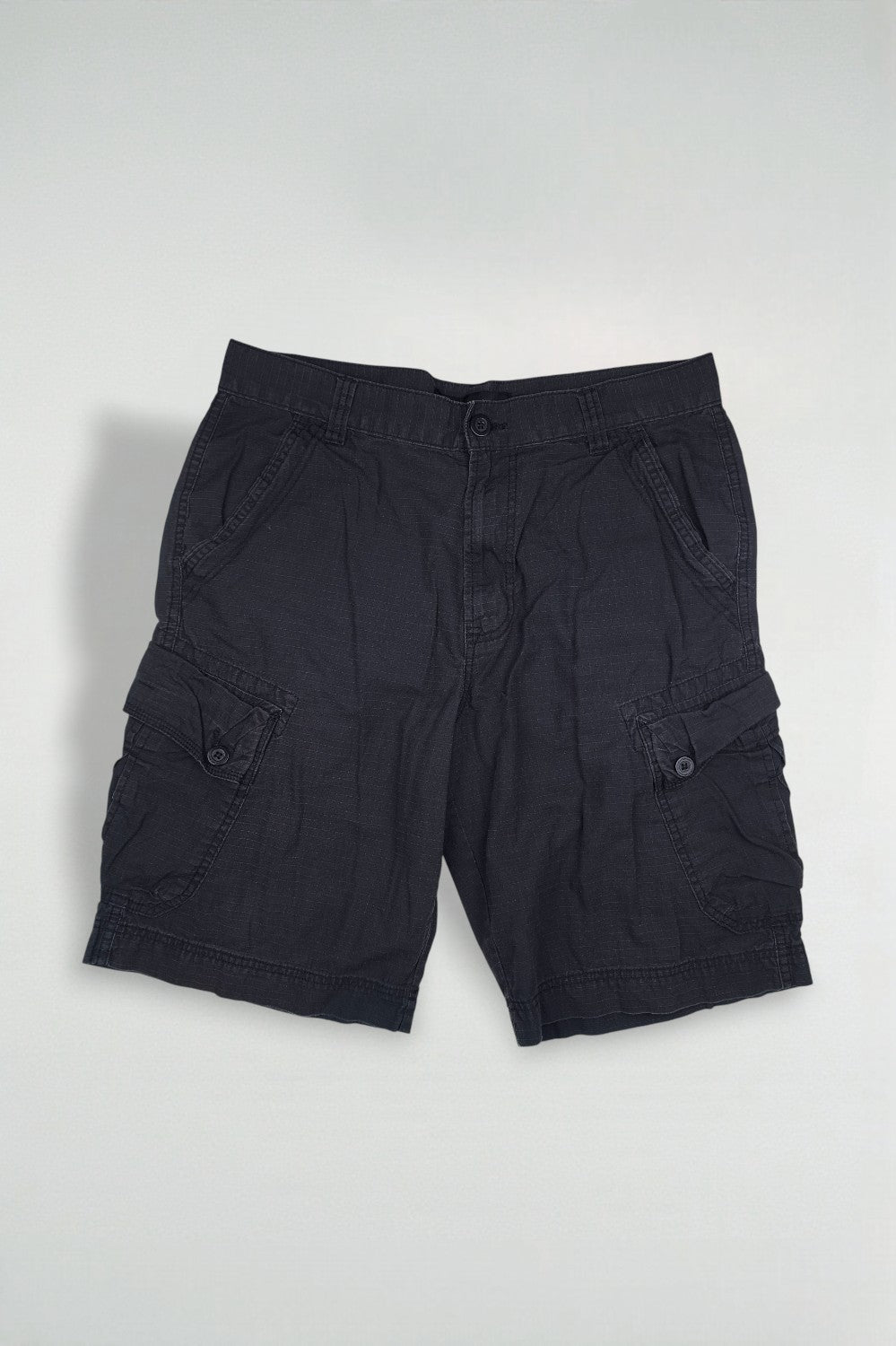 Vintage Calvin Klein Cargo Shorts Navy Blue | Ripstop W34