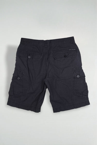 Vintage Calvin Klein Cargo Shorts Navy Blue | Ripstop W34