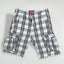 Vintage Levi’s Plaid Cargo Shorts White Brown W33 Y2K